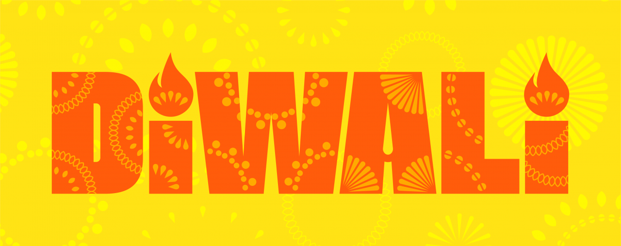 Diwali logo - Yellow