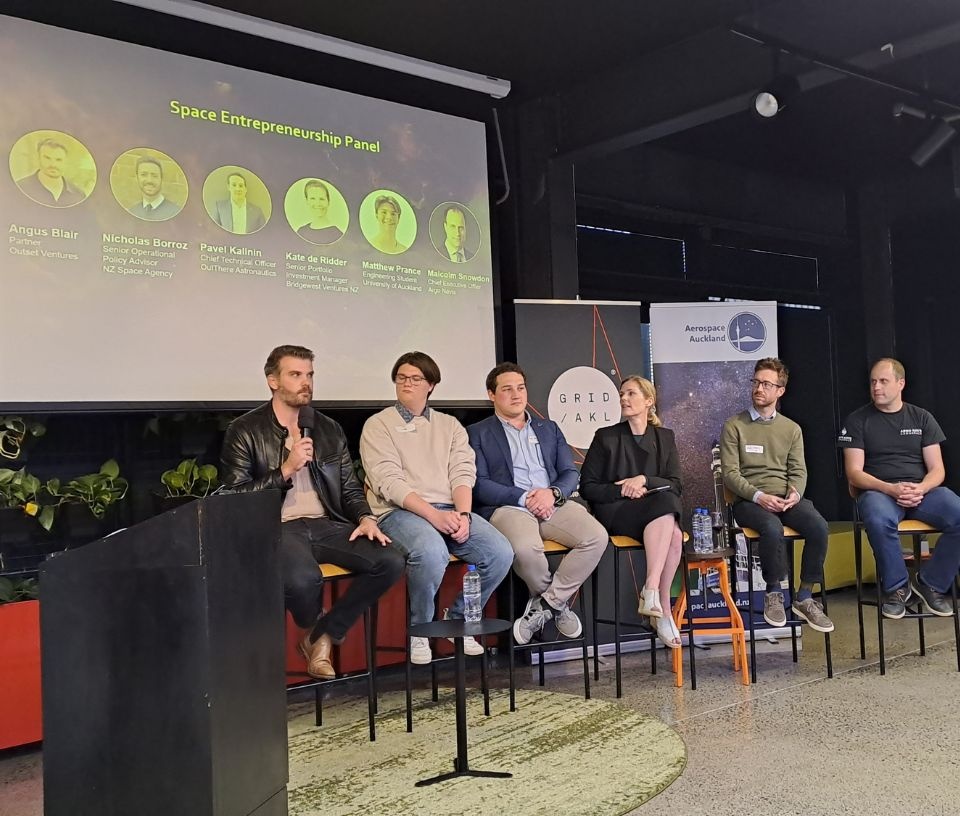 Tech Auckland - Community - Panel at Aerospace Auckland Event