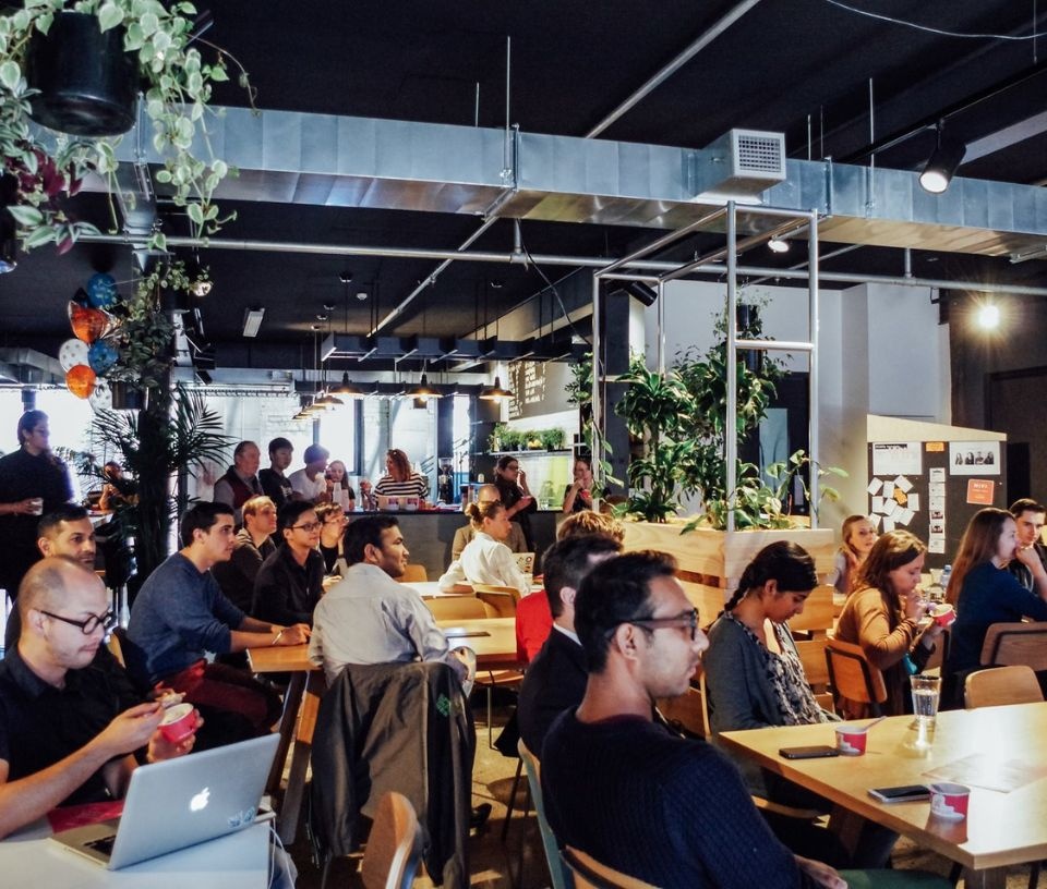 Tech Auckland - Community - Diverse group of people in tech at GridAKL event